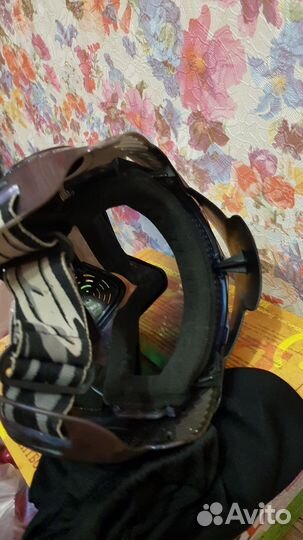 Маска и шары для пейнтбола