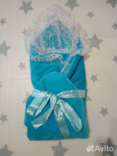 Конверт на выписку зимний для мальчика