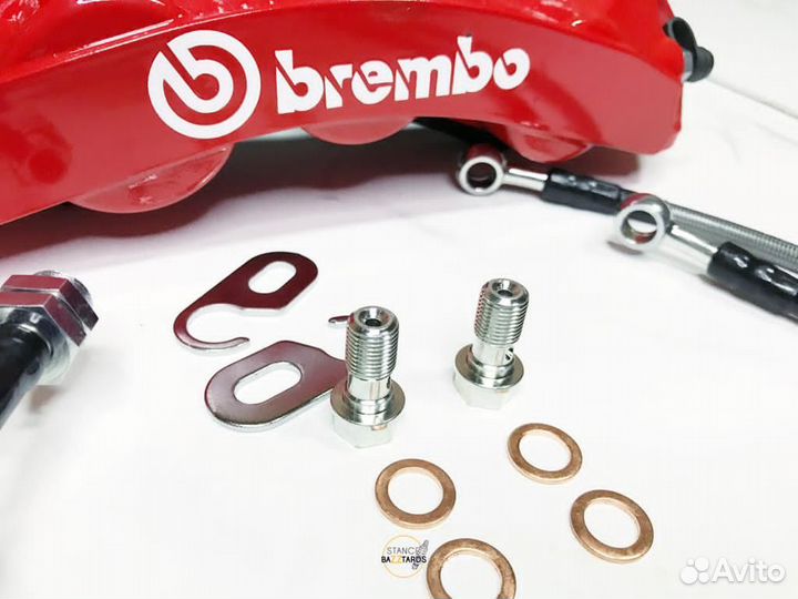 Тормозная система Brembo GT 6 порш Volvo S80