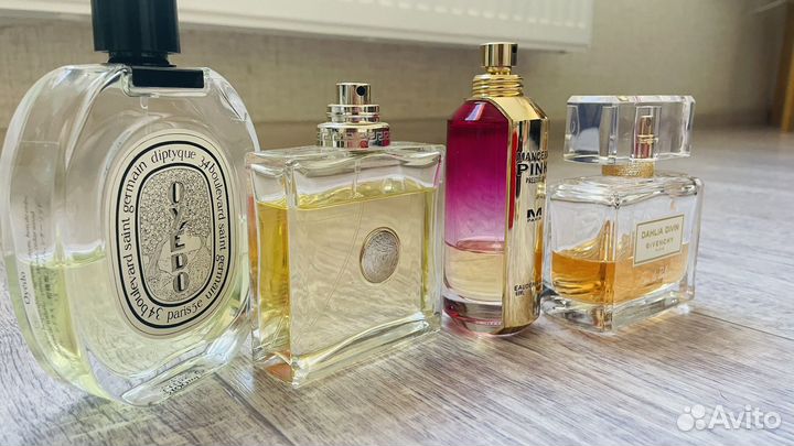 Тестеры парфюмерии начатые