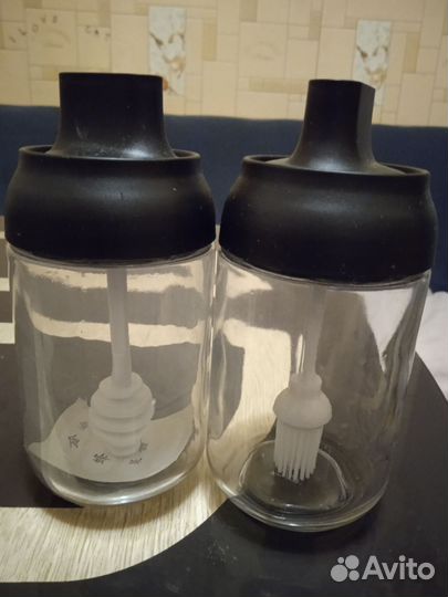 Банки для мёда и подсолнечного масла. Новые