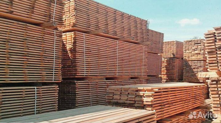 Доска обрезная, брус 1 и 2 сорт с доставкой