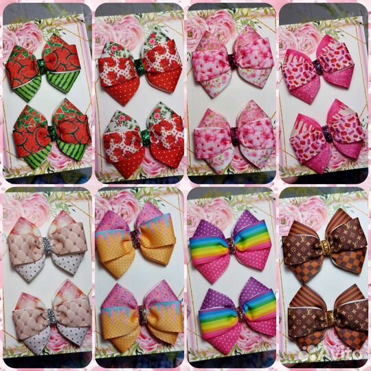 Банты на резиночках на каждый день