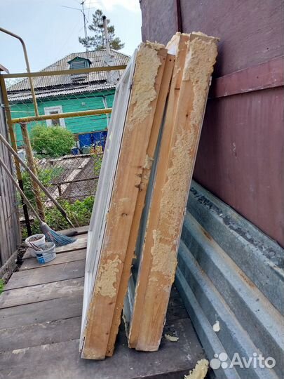 Деревянные окна со стеклопакетом бу