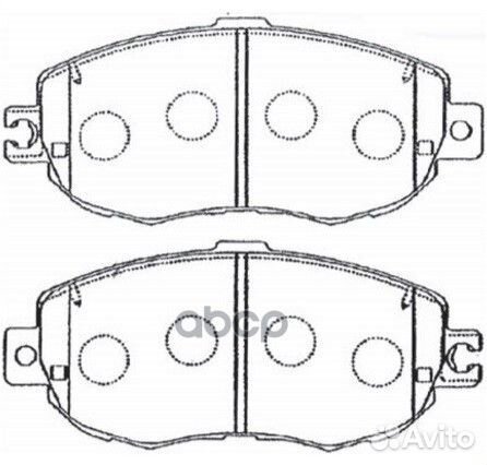 Колодки g-brake gp-02127 GP02127 gbrake
