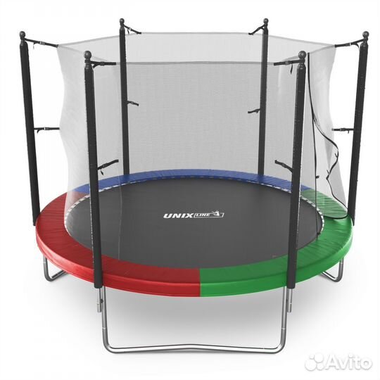 Батут с сеткой DFC pelpo 10ft с лестницей