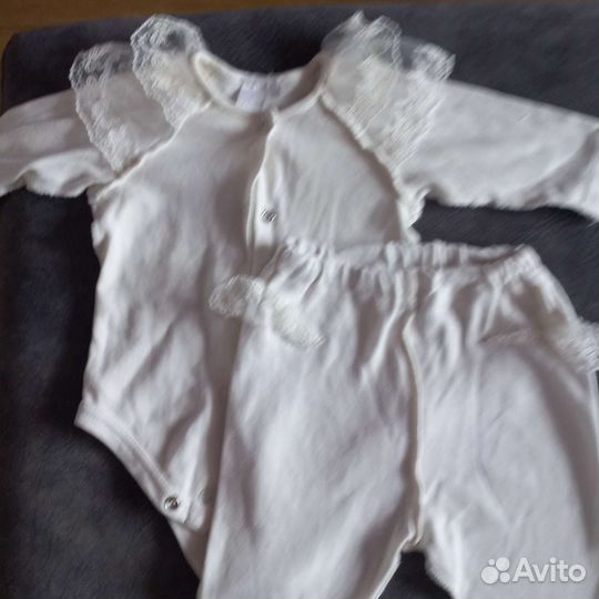 Детские вещи пакетом 0-6мес