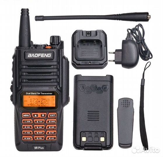 Носимая рация Baofeng UV-9 R Plus