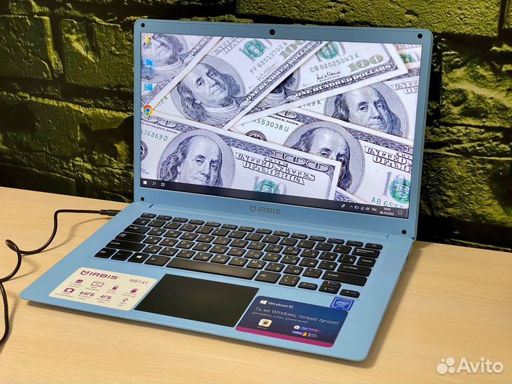 Ноутбук irbis Celeron N3350