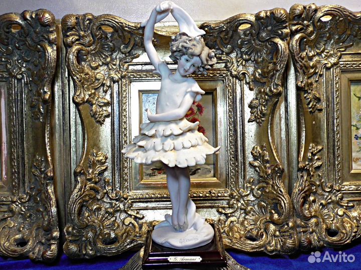 Балерина.Capodimonte.armani.Девочка.Статуэтка