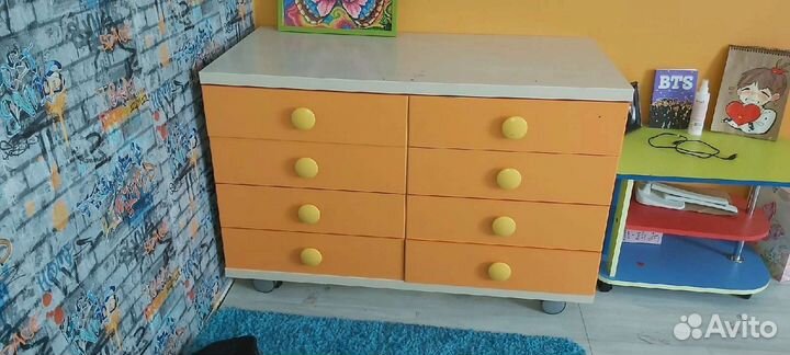 Комод и кровать IKEA