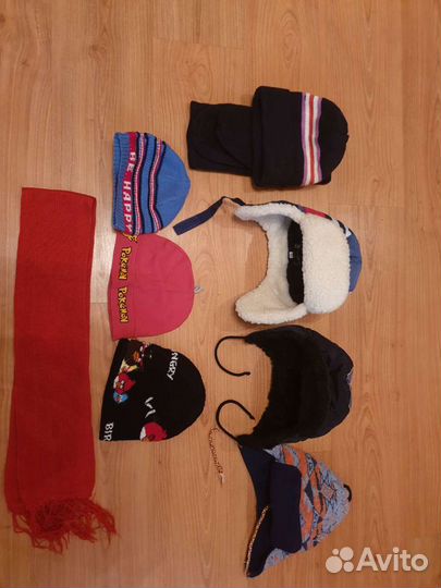 Шапки, шарфы, балаклава, перчатки для мальчиков