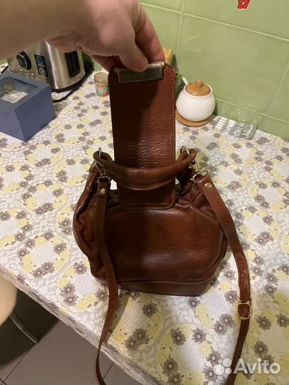 Кожаная женская сумка