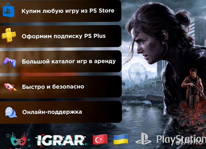 Все лучшие игры подписка PS Plus Deluxe в ассортименте