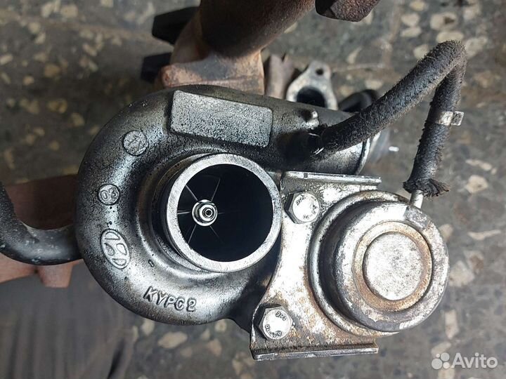 Турбина с коллектором Hyundai santa fe 2.0 112