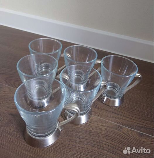 Набор стеклянных стаканов (6 шт.)