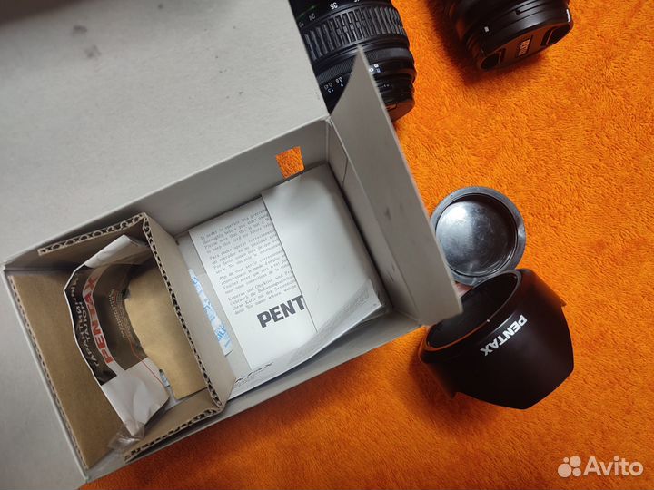 Pentax K100D Super два объектива