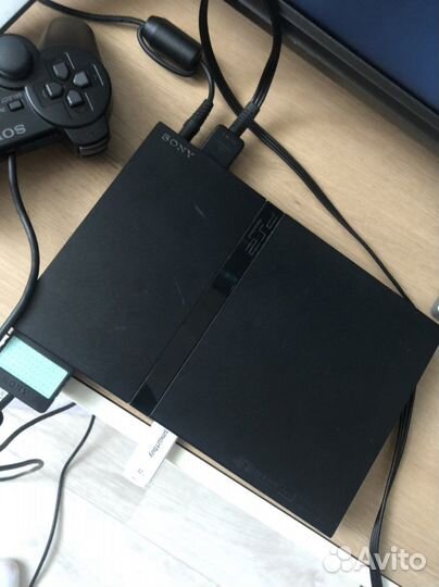 Sony playstation 2 прошита, с флешкой в комплекте