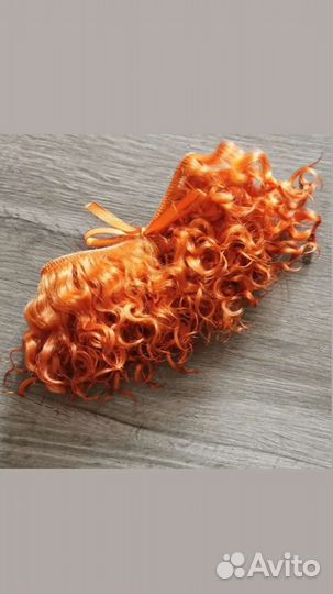 Трессы для кукол натуральные