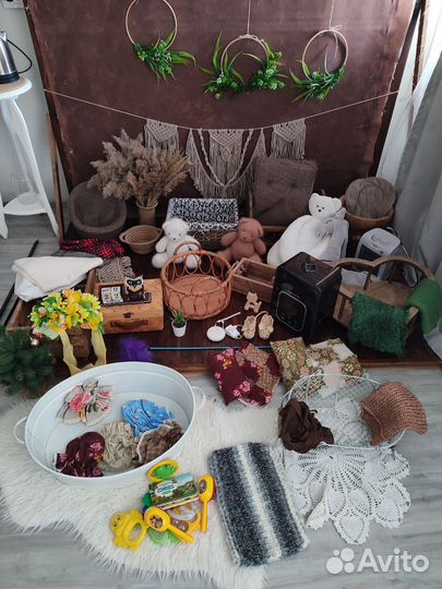 Реквизит для фотосессии новорожденных