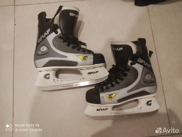 Коньки хоккейные graf