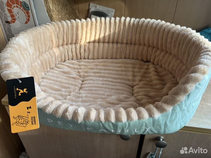 Мягкая двухсторонняя кровать для домашних питомцев