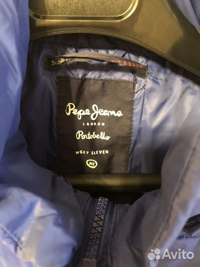 Pepe jeans куртка подростковая осень школа