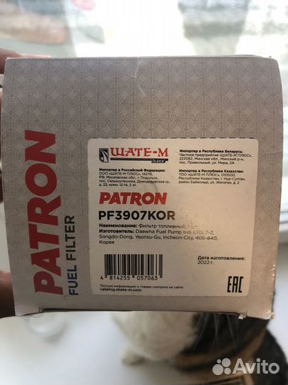 Топливный фильтр Patron PF3907KOR