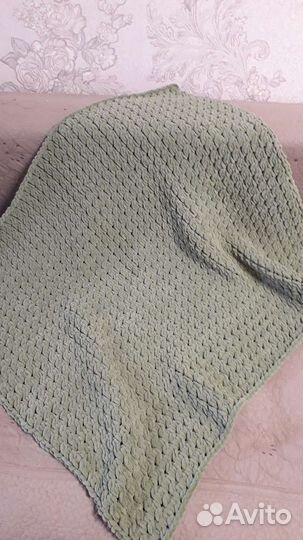 Плед детский вязаный ручная работа