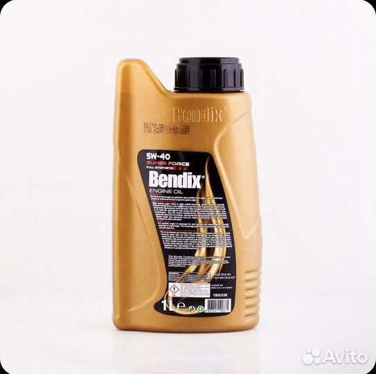 Масло моторное 5w40 bendix