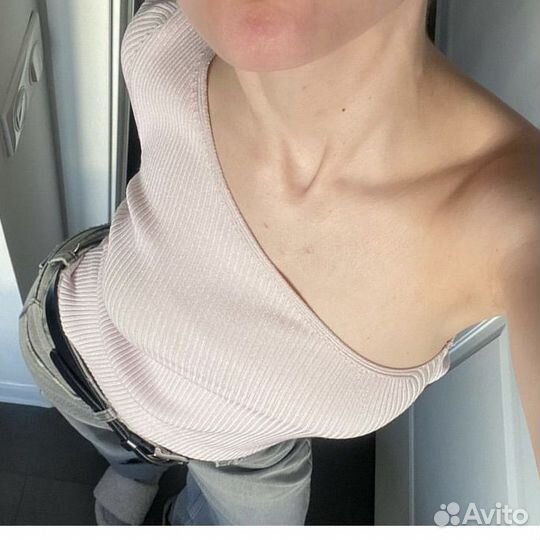 Топ трикотажный mango