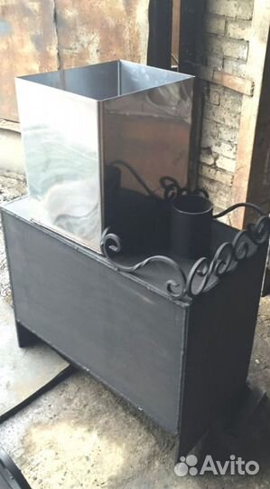 Печь прямоугольная