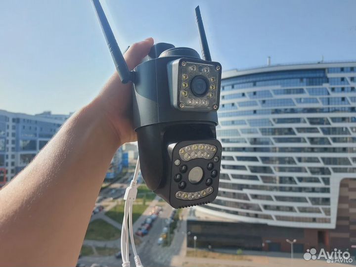 Камера видеонаблюдения 4G с сим-картой