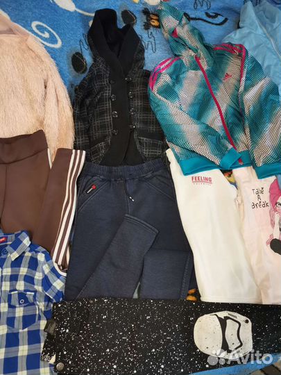 Вещи пакетом на 140-146см