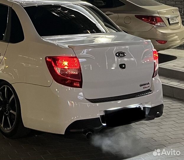 Задний Бампер на гранту спорт