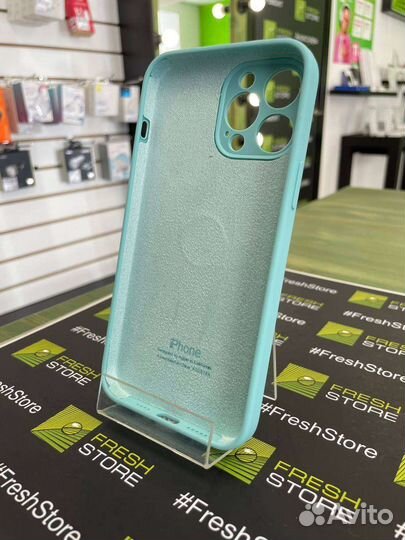 Чехол мятный защитный для iPhone 13 Pro Max