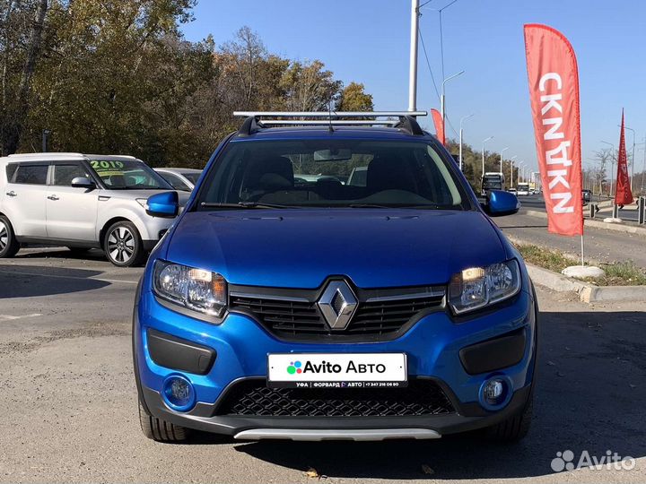 Renault Sandero Stepway 1.6 МТ, 2017, 82 000 км