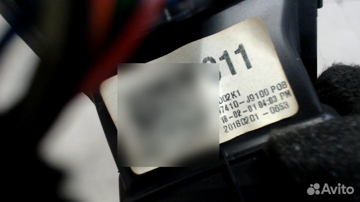 Дефлектор обдува салона Hyundai Kona 2017, 2018