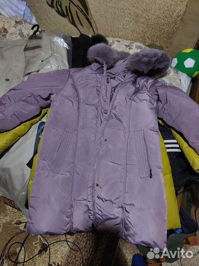 Пуховик зимний женский