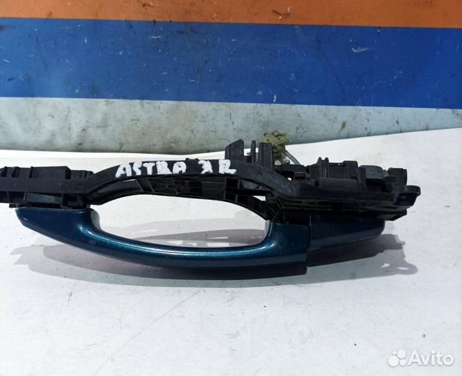 Ручка наружная задняя правая Opel Astra H 2004