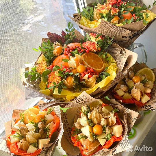 Съедобные букеты