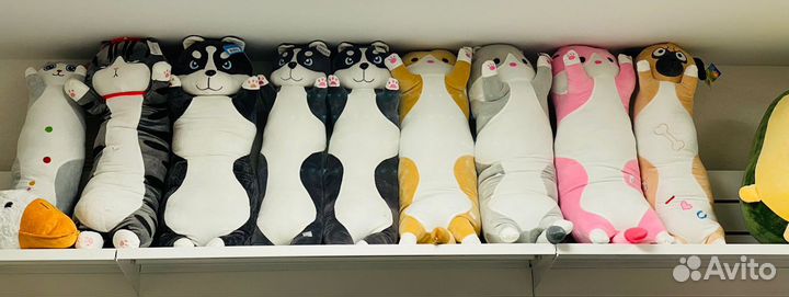 Мягкая игрушка кот батон 90 см