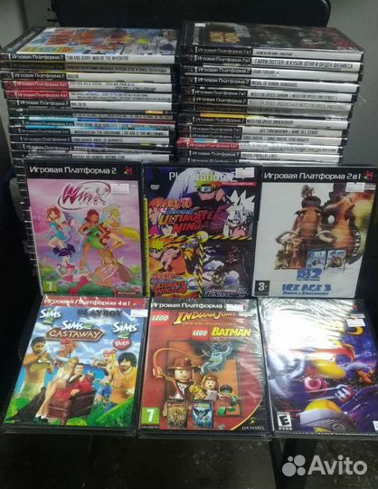 Игры на прошитую PlayStation 2 диски