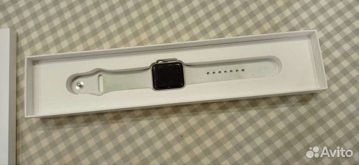 Часы apple watch 3 38 mm Silver Aluminum