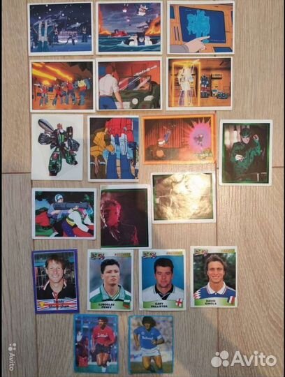 Вкладыши и карточки спорт, футбол, final из 90- х