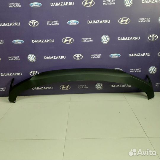 Губа заднего бампера Hyundai Solaris 