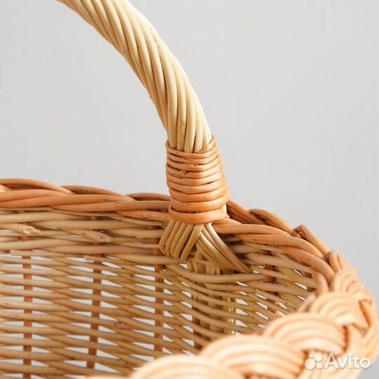 Корзина 'Дачная', 7 л, дно 25х17 см Верх 30х25 см