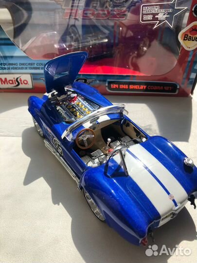 Модель авто Chevrolet Corvette /shelby cobra 1:24