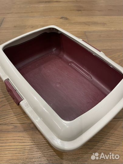 Лоток для кошек с бортиком