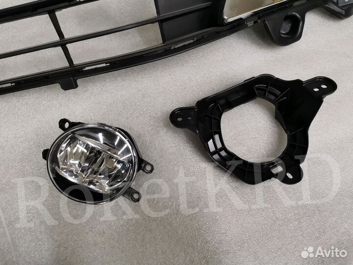 Бампер в сборе Toyota land cruiser 200 с 2016